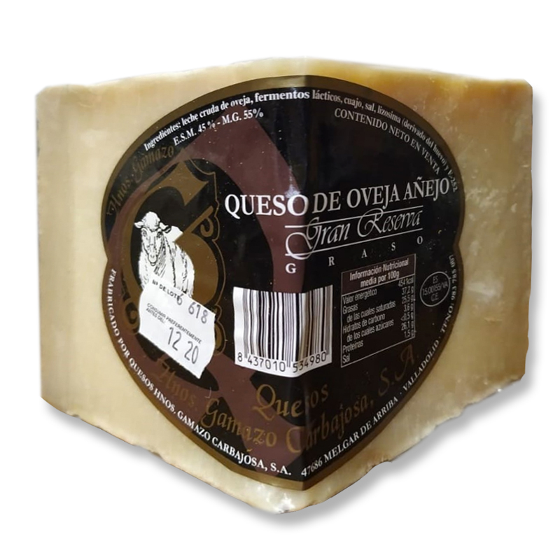 CUÑA QUESO AÑEJO ACEITE